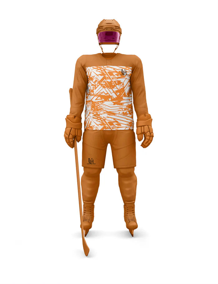 Pro-Grade Custom Ice Hockey Uniform with Breathable and Durable Fabric