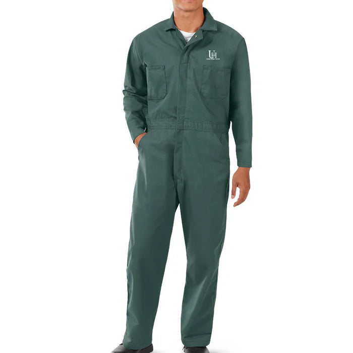 Premium Safety Coverall Uniform with Zipper Front for Industrial Workwear