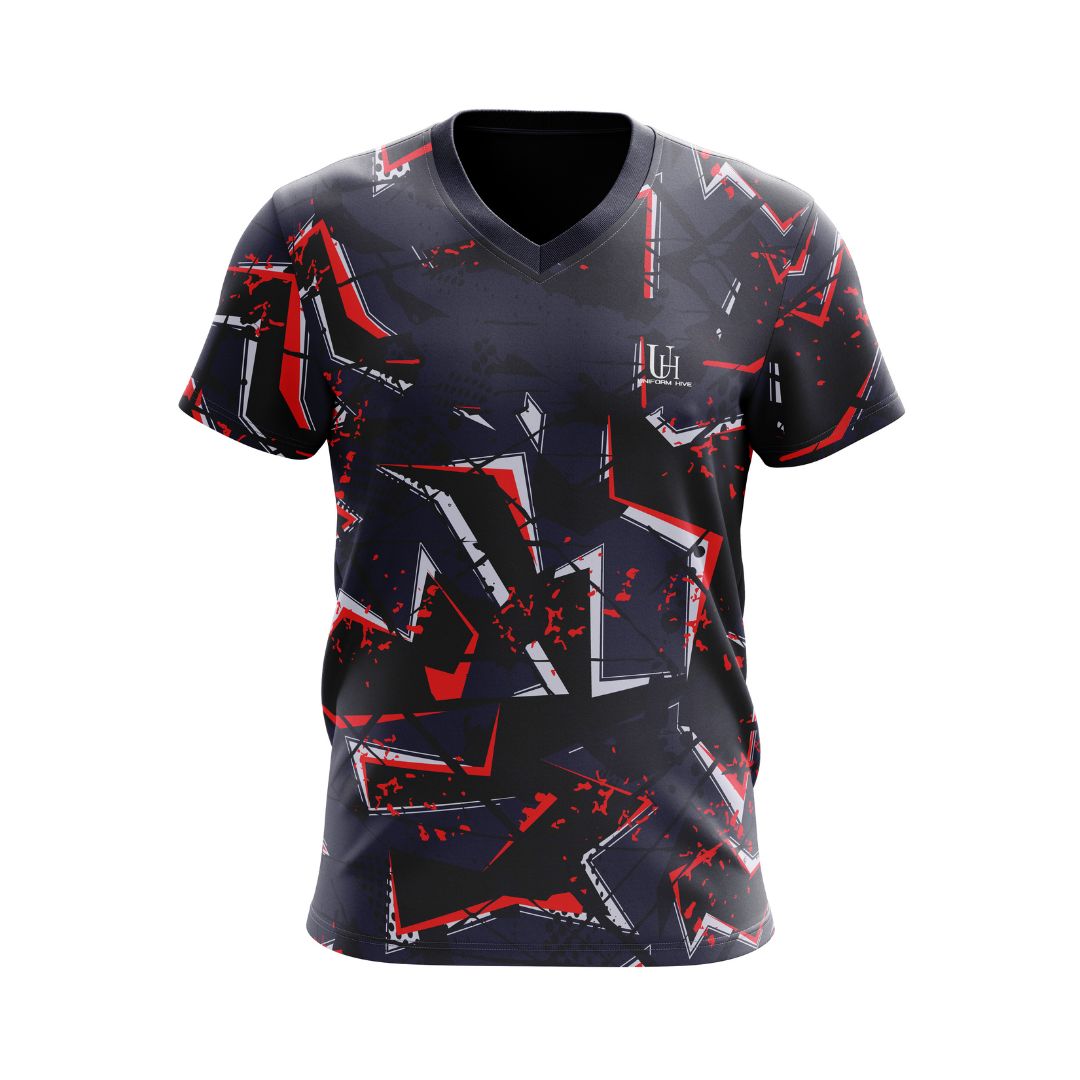 Men’s V-Neck T-Shirt – Premium Soft Cotton Modern Fit V-Neck Tee, Lightweight Breathable Casual Shirt for Everyday Wear & Layering | Uniform Hive™