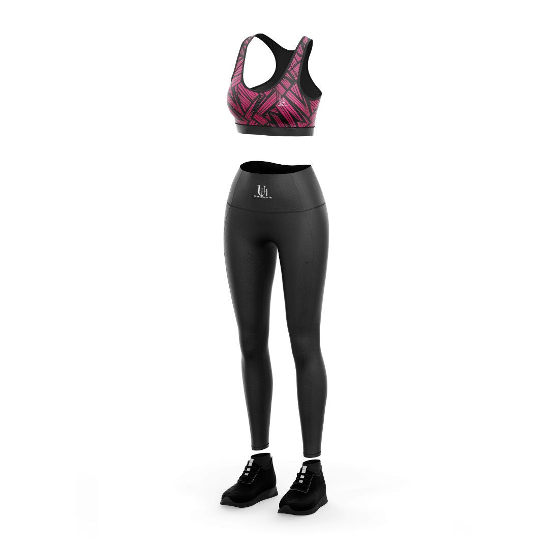 Women’s Leggy Bra Set – Smooth Wireless Bra & Comfy Bikini Brief, Soft Seamless Stretch Everyday Bra and Panty Set | Uniform Hive™