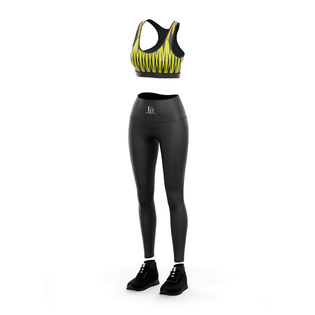 Women’s Leggy Bra Set – Soft Wireless Comfort Bra and Bikini Panty, Seamless Stretch Everyday Underwear Set for Women | Uniform Hive™