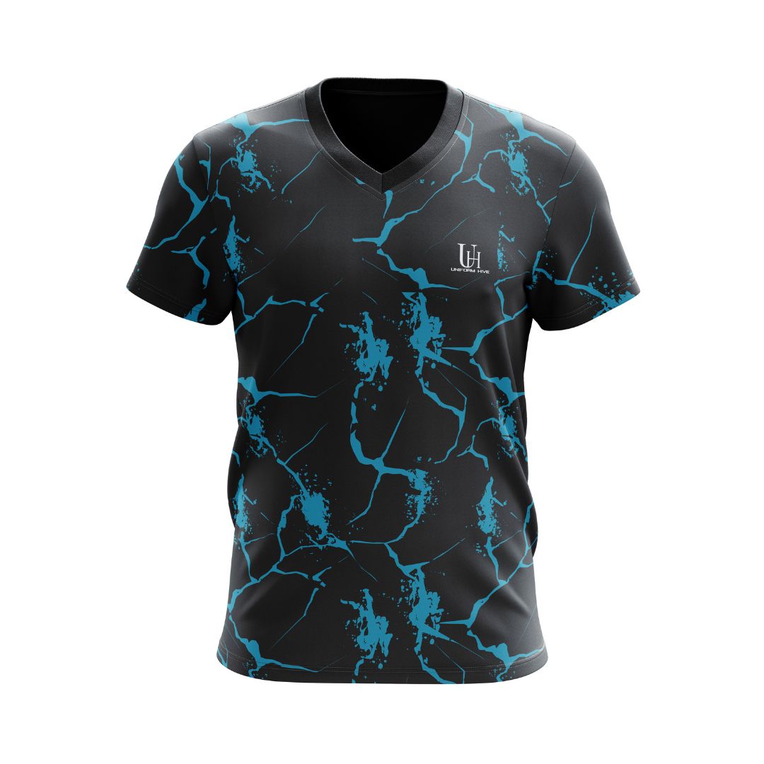 Men’s V-Neck T-Shirt – Classic Soft Cotton Slim Fit V-Neck Tee, Lightweight Breathable Casual Everyday Shirt for Layering & Comfort | Uniform Hive™