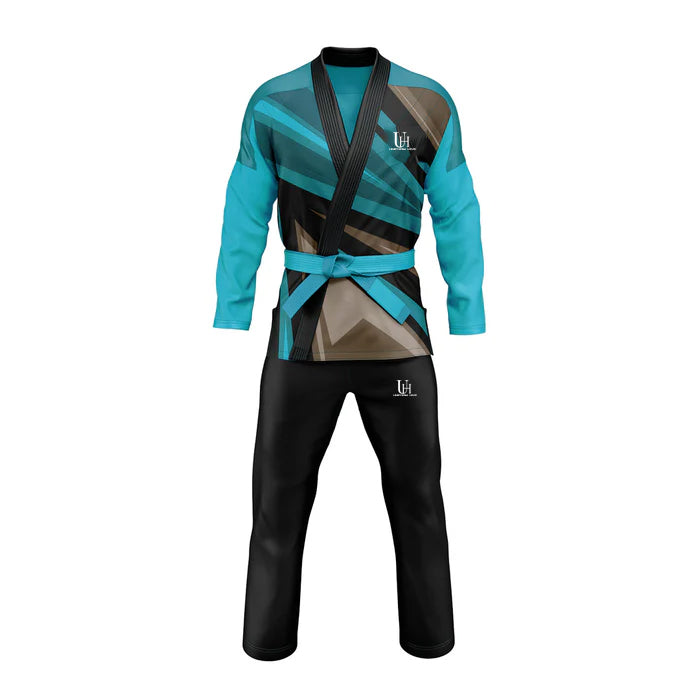 Lightweight Breathable Martial Art Uniform for Karate, Judo & Taekwondo