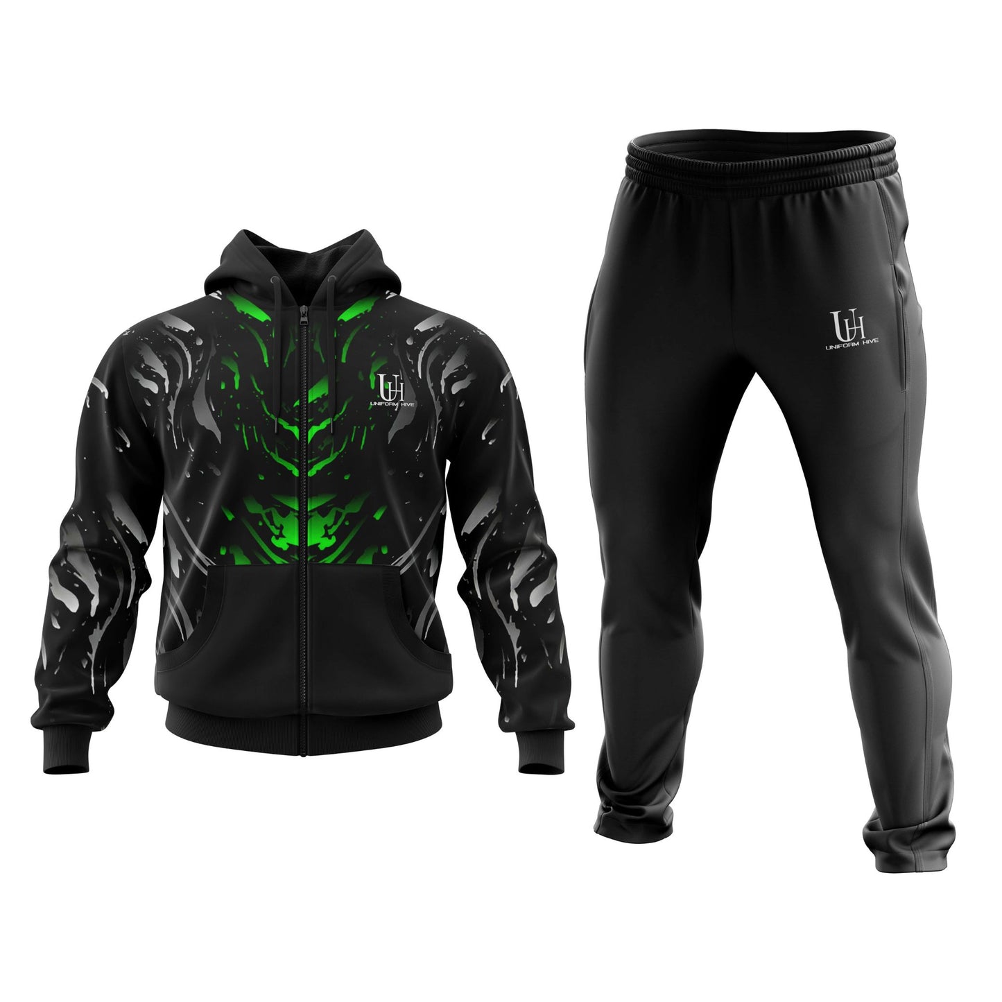 Men’s Tracksuit – Lightweight Sportswear Set with Zip-Up Jacket & Joggers, Quick-Dry Fabric for Gym, Fitness & Daily Wear | Uniform Hive™