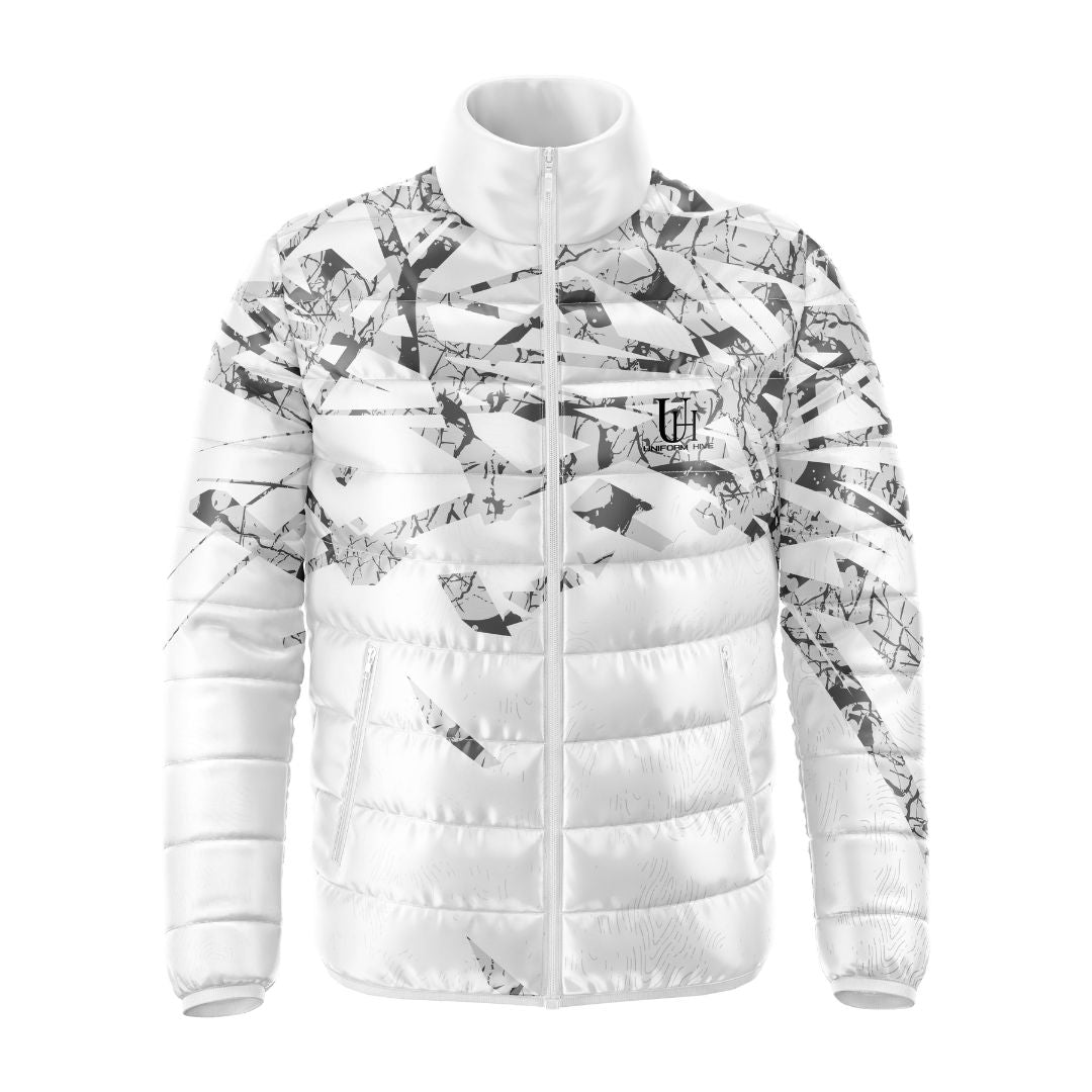 Men’s Puffer Jacket – Heavyweight Quilted Insulated Winter Coat, Water-Resistant Windproof Outdoor Jacket for Cold Weather & Everyday Warmth | Uniform Hive™