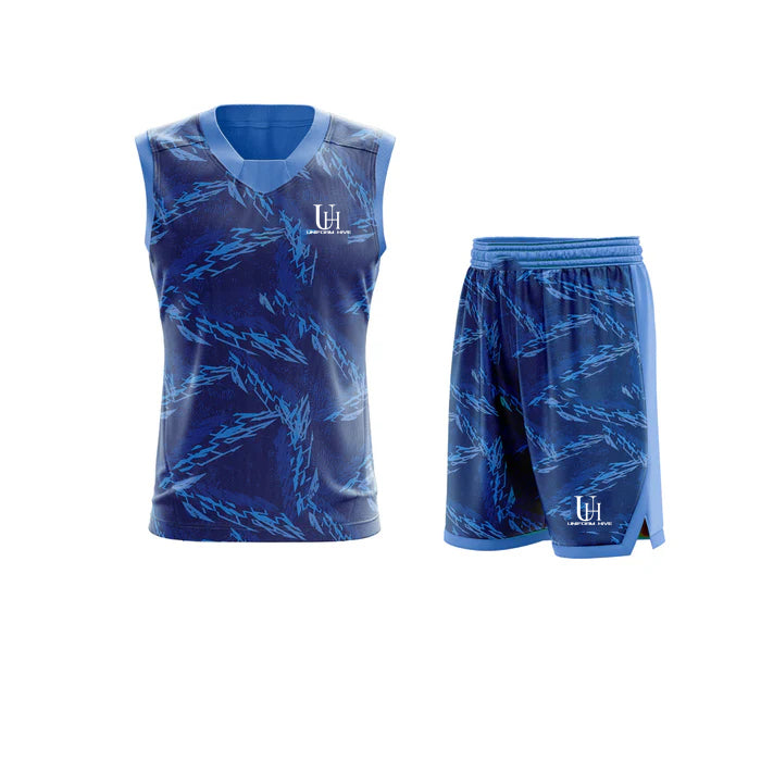 Custom Basketball Uniform – Premium Team Jersey and Shorts for Game Day