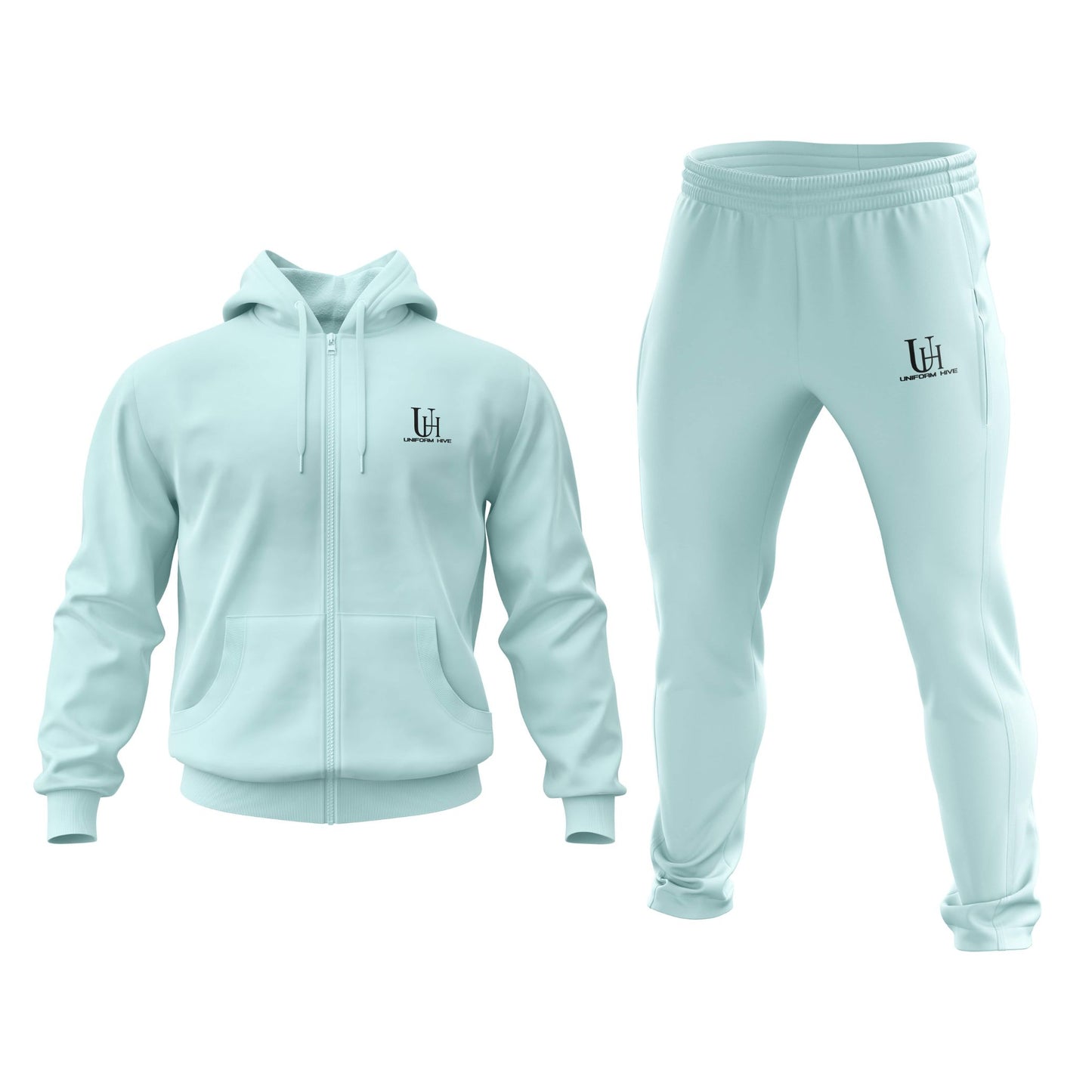 Men’s Tracksuit – Premium 2-Piece Activewear Set with Zip-Up Jacket & Jogger Pants, Lightweight Performance Fabric for Gym & Lifestyle Wear | Uniform Hive™