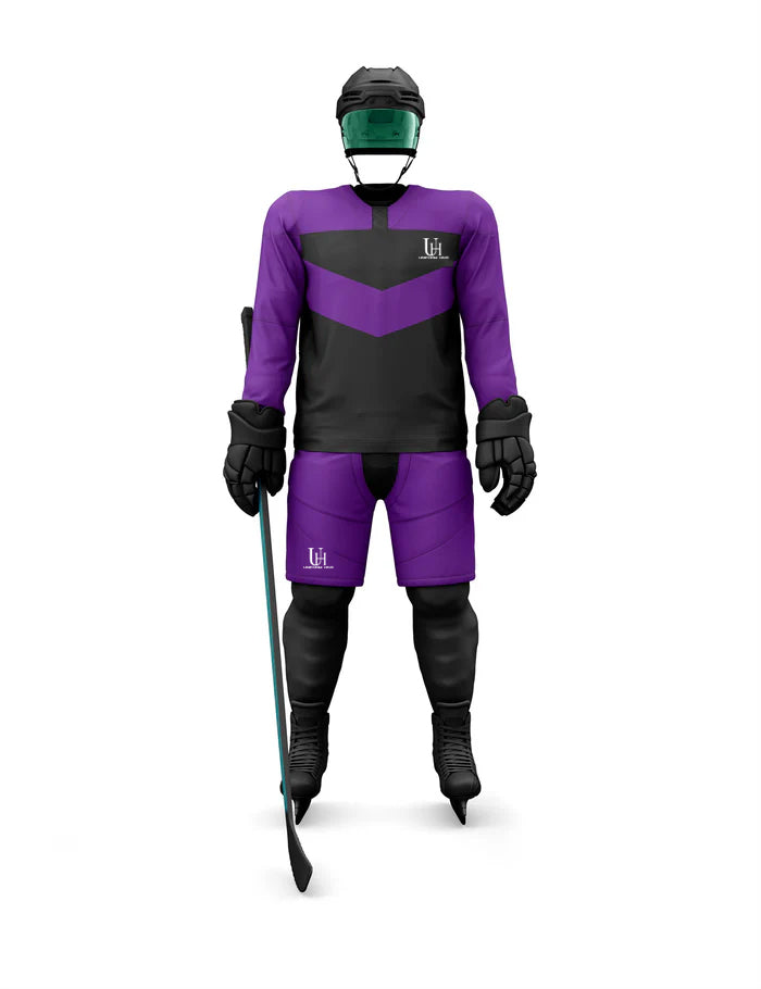 Custom Team Ice Hockey Uniform with Breathable Performance Fabric