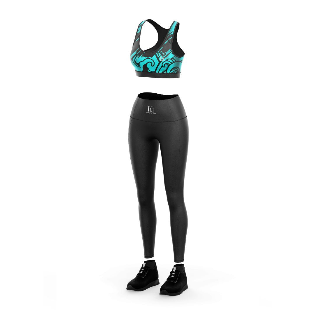 Women’s Leggy Bra Set – Soft Wireless Bra & Hipster Panty, Seamless Stretch Comfortable Everyday Bra and Underwear Set | Uniform Hive™