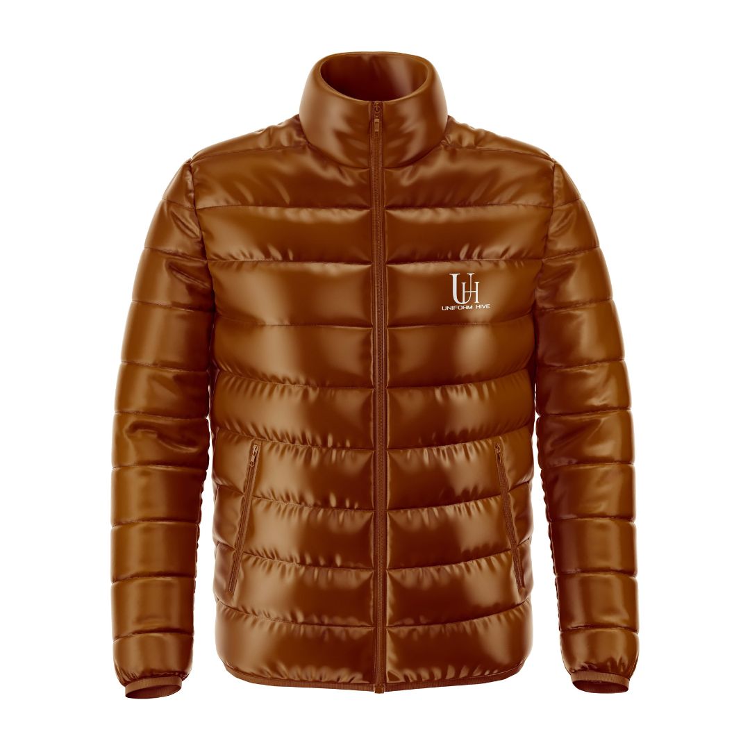 Men’s Puffer Jacket – Midweight Quilted Insulated Winter Coat, Water-Resistant Windproof Warm Jacket for Daily Wear, Outdoor & Travel | Uniform Hive™
