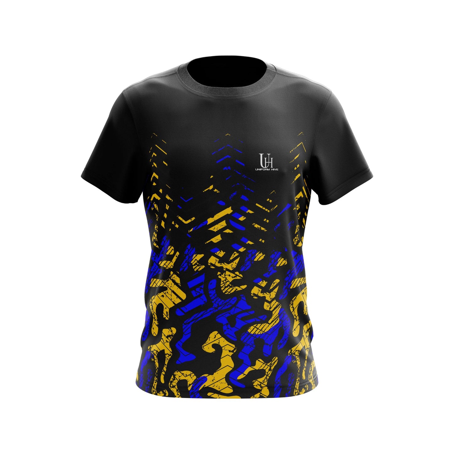 Men’s T-Shirt – Soft Stretch Athletic Tee, Moisture-Wicking Performance Top for Gym, Sports Training & Everyday Streetwear | Uniform Hive™