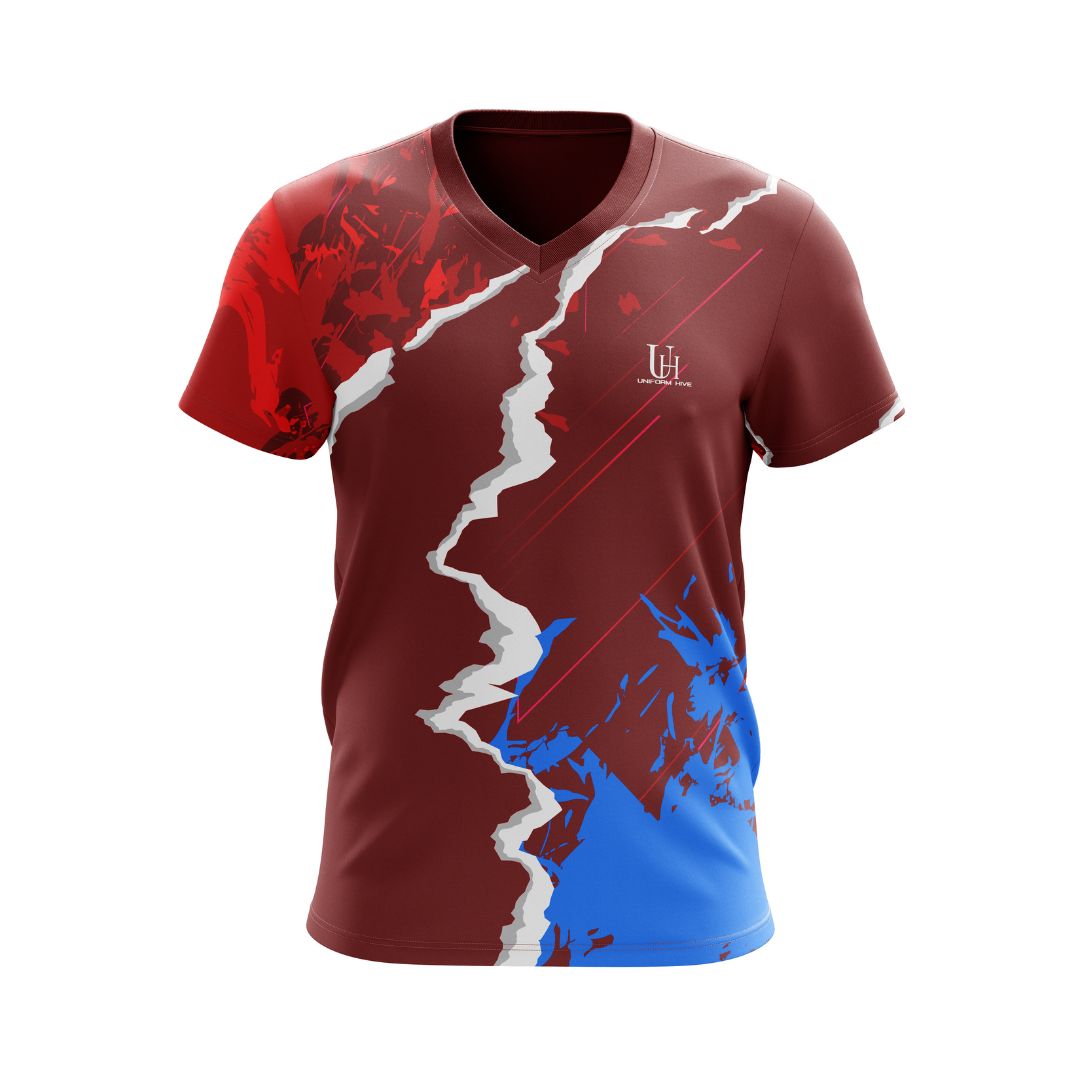 Men’s V-Neck T-Shirt – Classic Soft Cotton Slim Fit V-Neck Tee, Lightweight Breathable Casual Shirt for Daily Wear, Layering & Comfort | Uniform Hive™