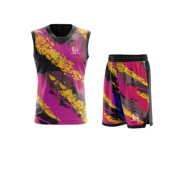Custom Basketball Uniform – Pro Quality Team Jersey and Shorts | Uniform Hive