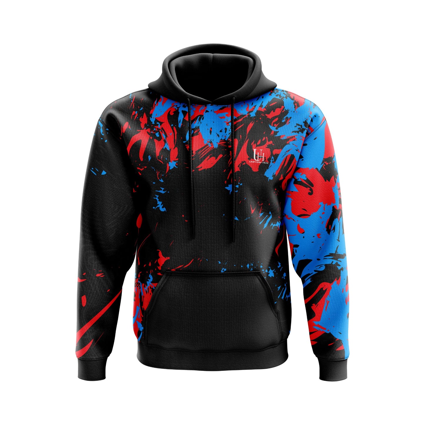 Men’s Hoodie – Athletic Streetwear Pullover, Soft Fleece Interior, Casual Fit for Gym, Training & Everyday Wear | Uniform Hive™