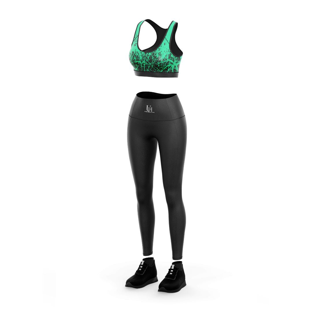 Women’s Leggy Bra Set – Wireless Smooth Bra and Brief Panty, Soft Stretch Everyday Seamless Underwear Set for Women | Uniform Hive™