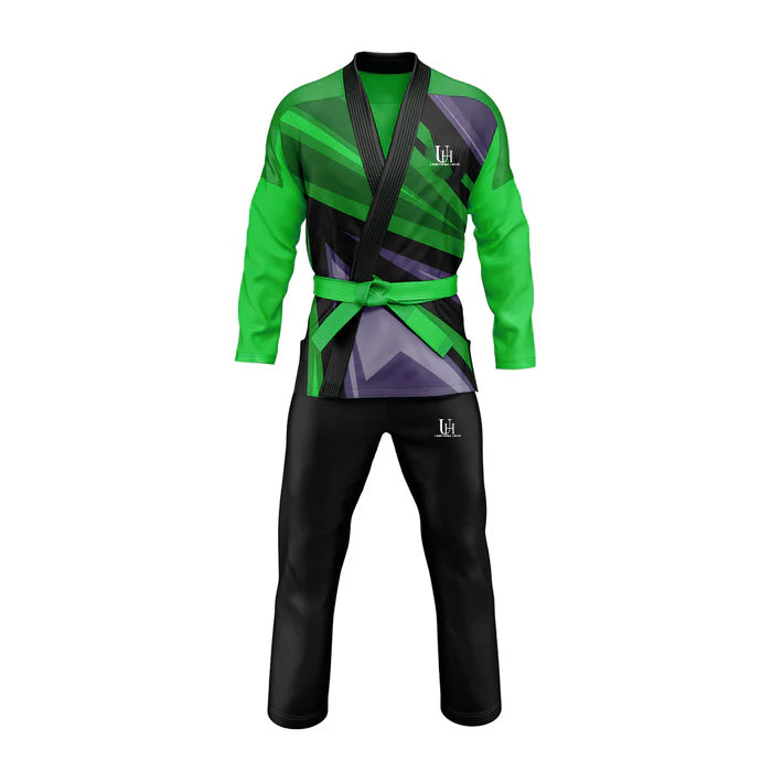 Lightweight Breathable Martial Art Uniform for Karate, Judo & Taekwondo