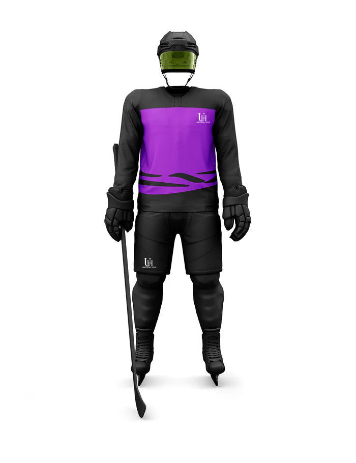 Custom Ice Hockey Uniform with Pro Fit and High-Performance Fabric