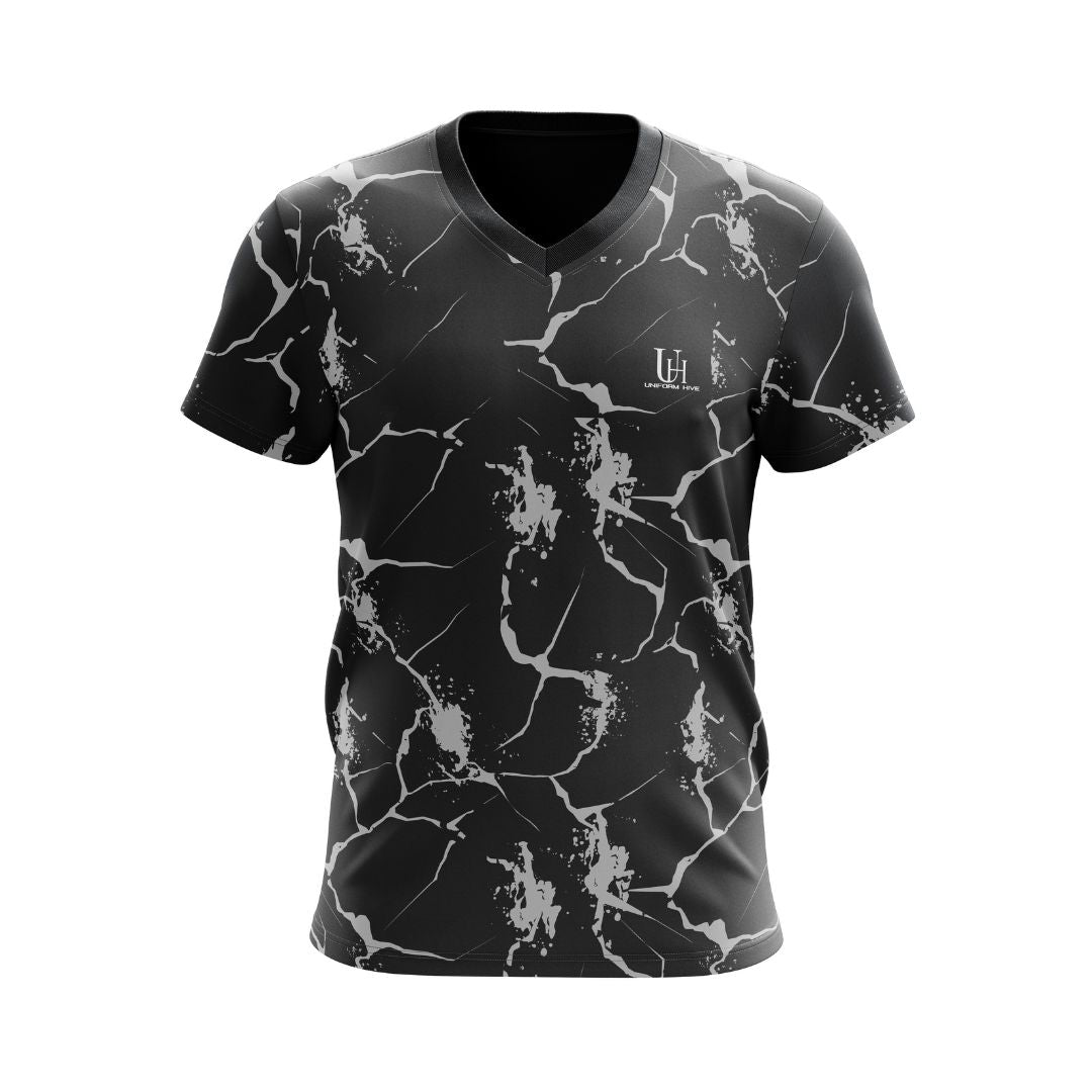 Men’s V-Neck T-Shirt – Classic Soft Cotton Slim Fit V-Neck Tee, Lightweight Breathable Casual Everyday Shirt for Layering & Comfort | Uniform Hive™