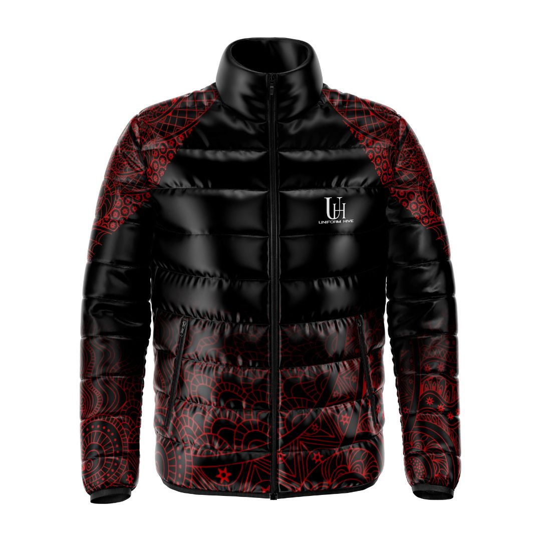 Men’s Puffer Jacket – Lightweight Insulated Quilted Winter Coat, Water-Resistant Windproof Outerwear for Cold Weather & Everyday Warmth | Uniform Hive™
