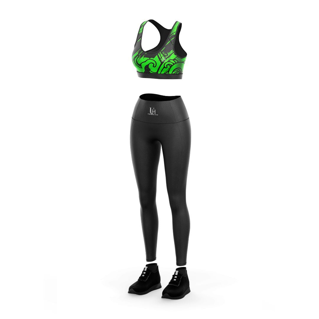 Women’s Leggy Bra Set – Soft Wireless Bra & Hipster Panty, Seamless Stretch Comfortable Everyday Bra and Underwear Set | Uniform Hive™