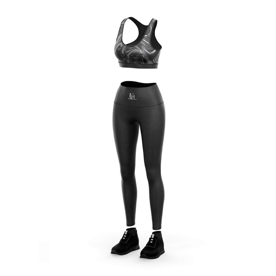 Women’s Leggy Bra Set – Soft Wireless Everyday Bra and Bikini Brief, Seamless Stretch Comfortable Underwear Set for Women | Uniform Hive™