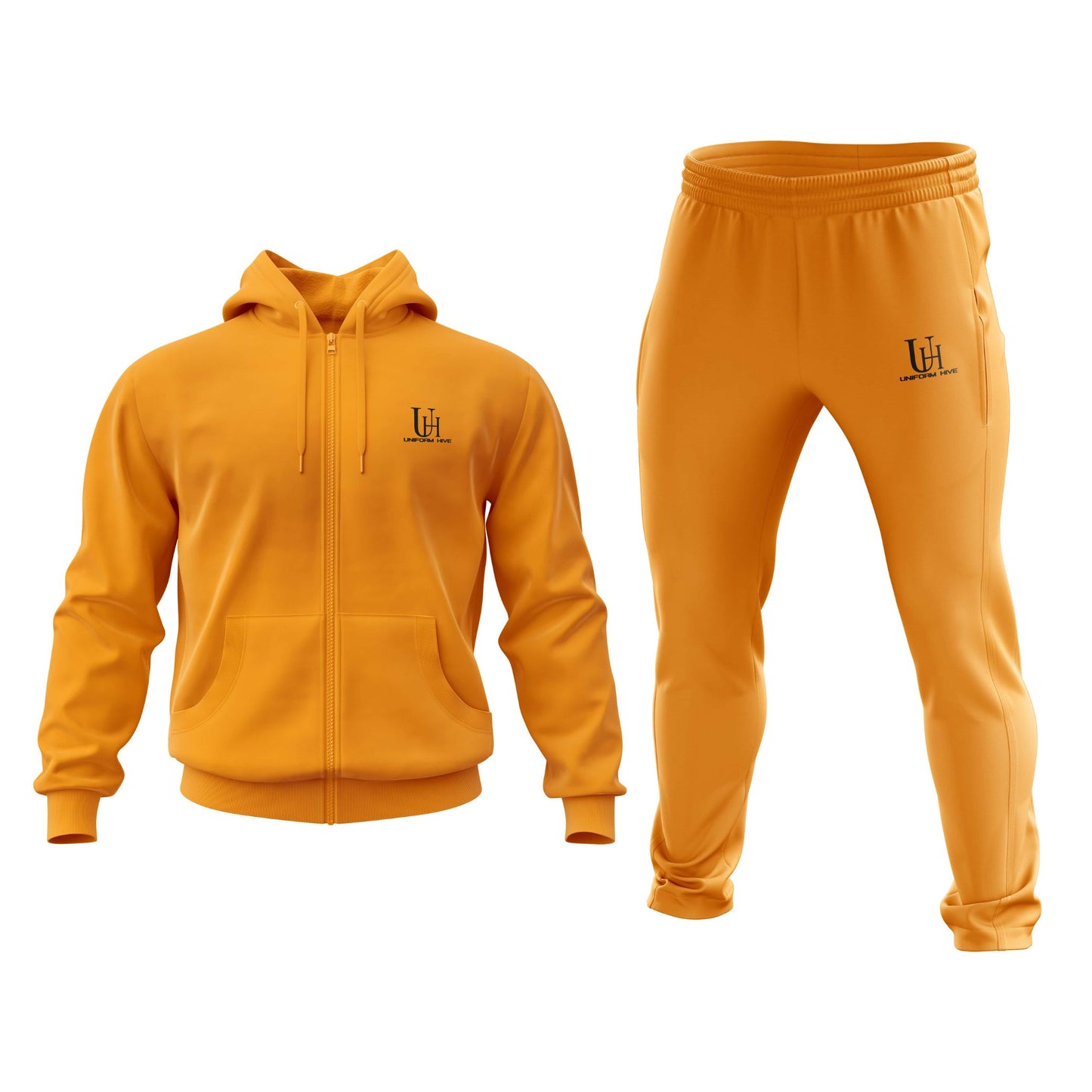 Men’s Tracksuit – Premium 2-Piece Activewear Set with Zip-Up Jacket & Jogger Pants, Lightweight Performance Fabric for Gym & Lifestyle Wear | Uniform Hive™