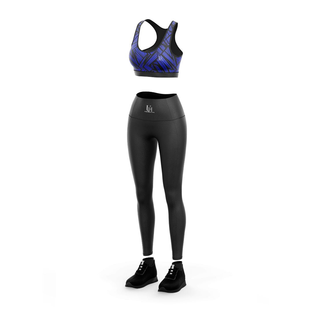 Women’s Leggy Bra Set – Smooth Wireless Bra & Comfy Bikini Brief, Soft Seamless Stretch Everyday Bra and Panty Set | Uniform Hive™