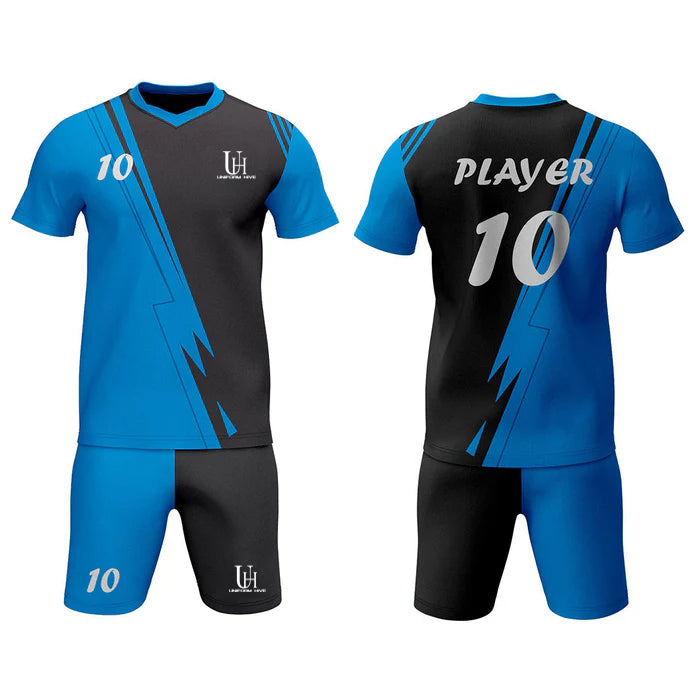 Elite Volleyball Uniform – Moisture-Wicking Jersey & Shorts for Champions
