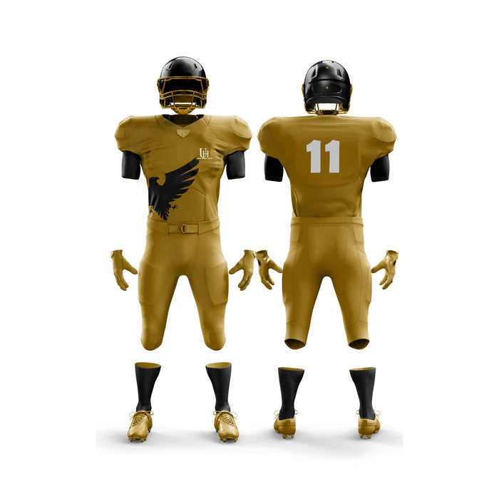 American Football Uniform – Custom Team Football Jersey and Pants, Pro Performance Game Day Apparel with Moisture-Wicking Fabric and Durable Stitching | Uniform Hive