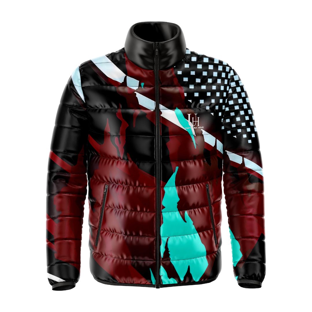 Men’s Puffer Jacket – Ultra-Warm Quilted Insulated Hooded Coat, Water-Resistant Windproof Winter Outerwear for Cold Weather & Everyday Use | Uniform Hive™
