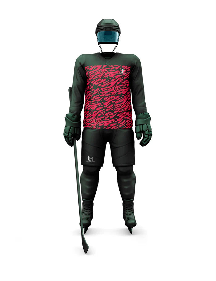Professional Custom Ice Hockey Uniform with Premium Game-Ready Fit
