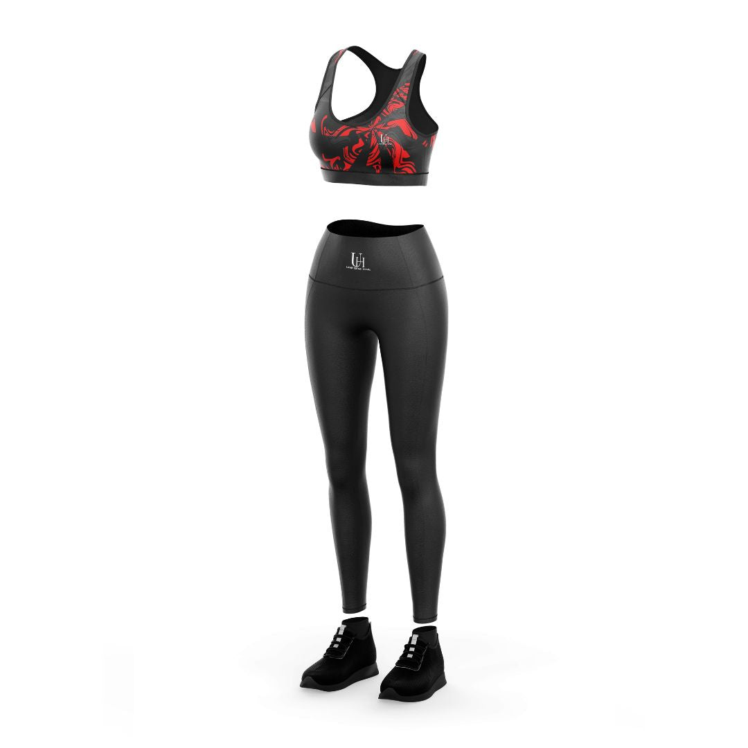 Women’s Leggy Bra Set – Smooth Wireless Bra and Bikini Panty, Soft Seamless Stretch Underwear Set for Everyday Comfort | Uniform Hive™